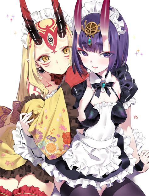 fate ibaraki|shuten douji and ibaraki.